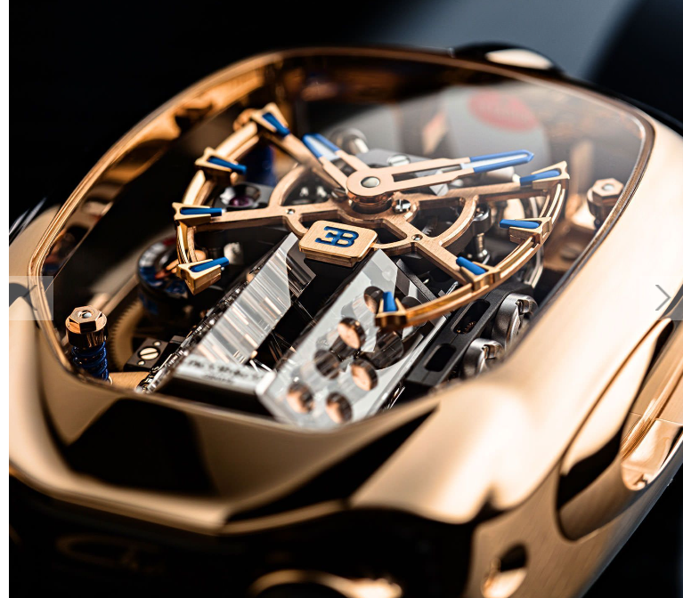Bugatti Chiron Tourbillon Rose Gold