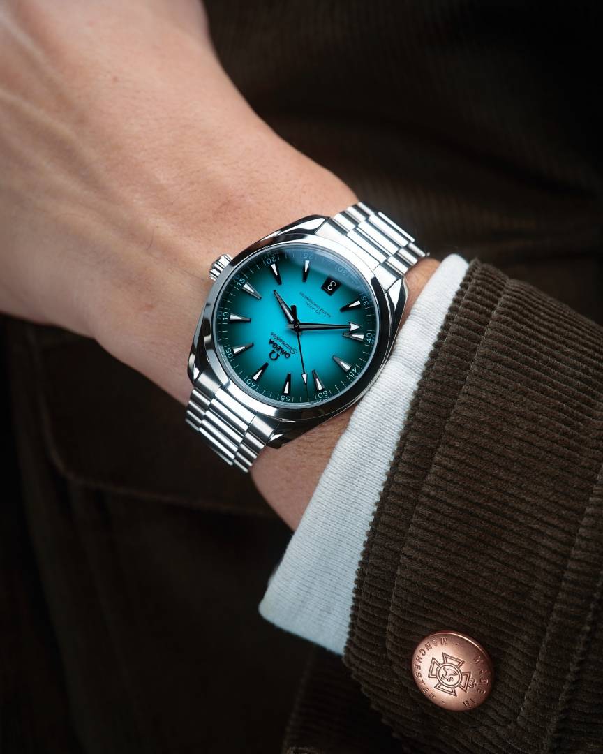 Omeg_a Seamaster Aqua Terra 150M Turquoise