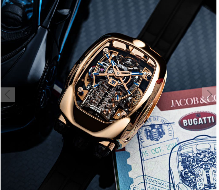 Bugatti Chiron Tourbillon Rose Gold
