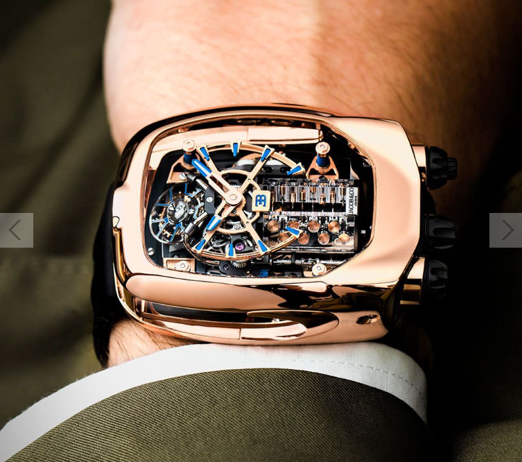 Bugatti Chiron Tourbillon Rose Gold
